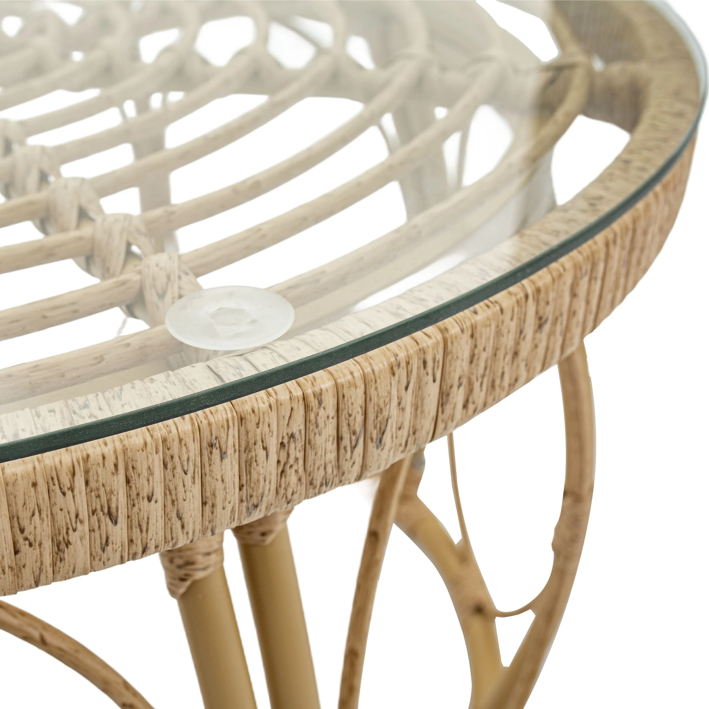 Patio Rope Chairs Set with Storage Table 3 PCS - 25012SE - Image 13