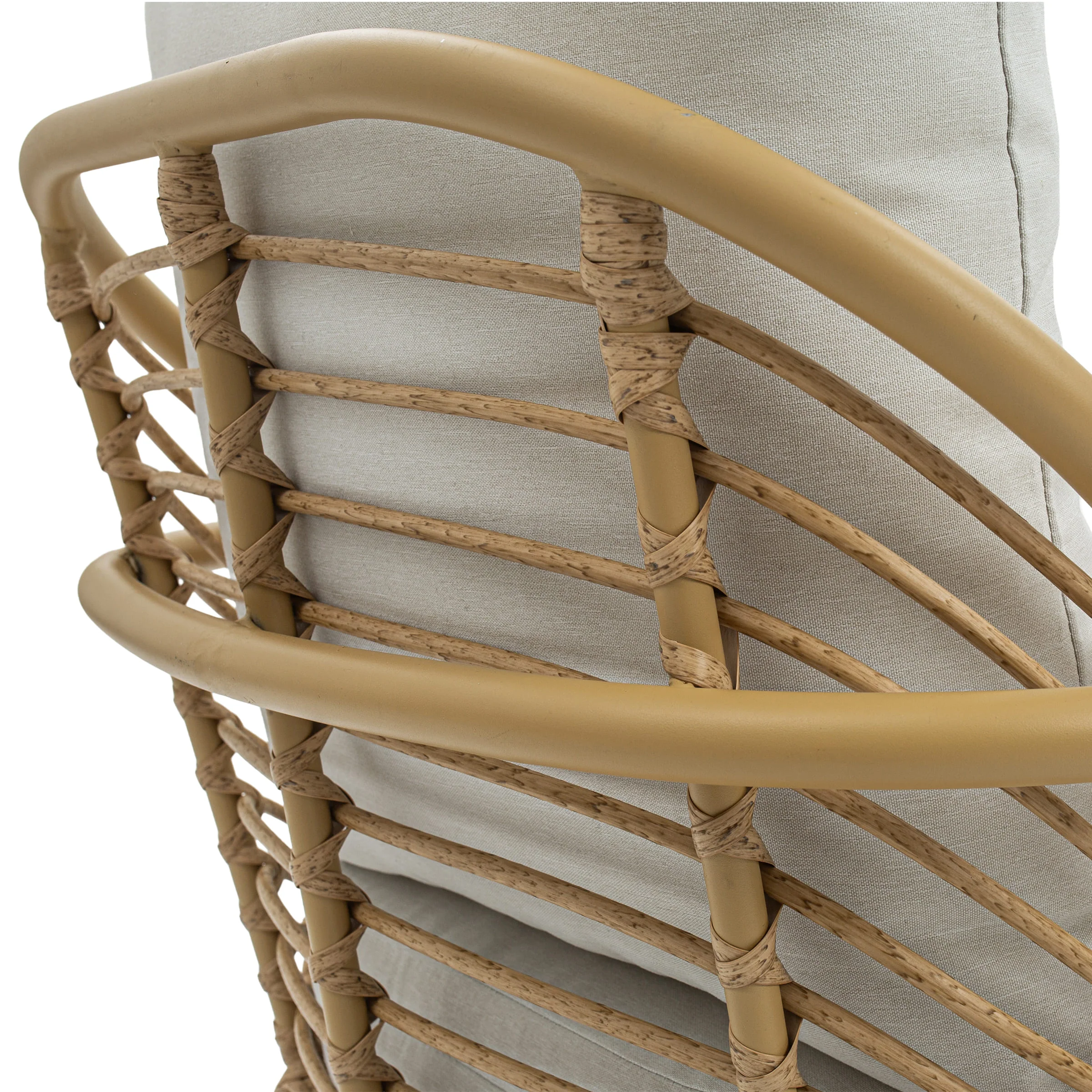 Patio Rope Chairs Set with Storage Table 3 PCS - 25012SE - Image 20