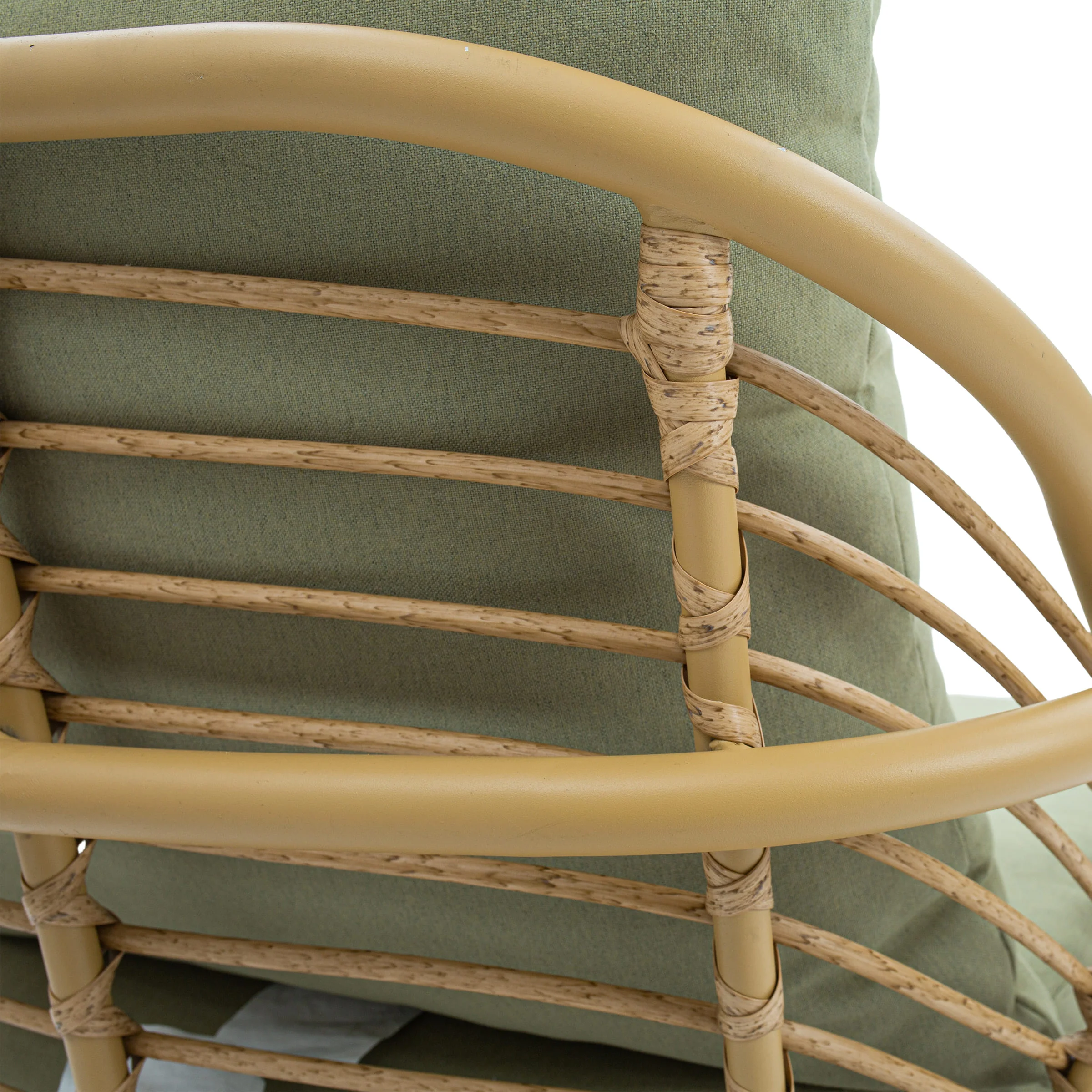 Patio Rope Chairs Set with Storage Table 3 PCS - 25012SE - Image 6