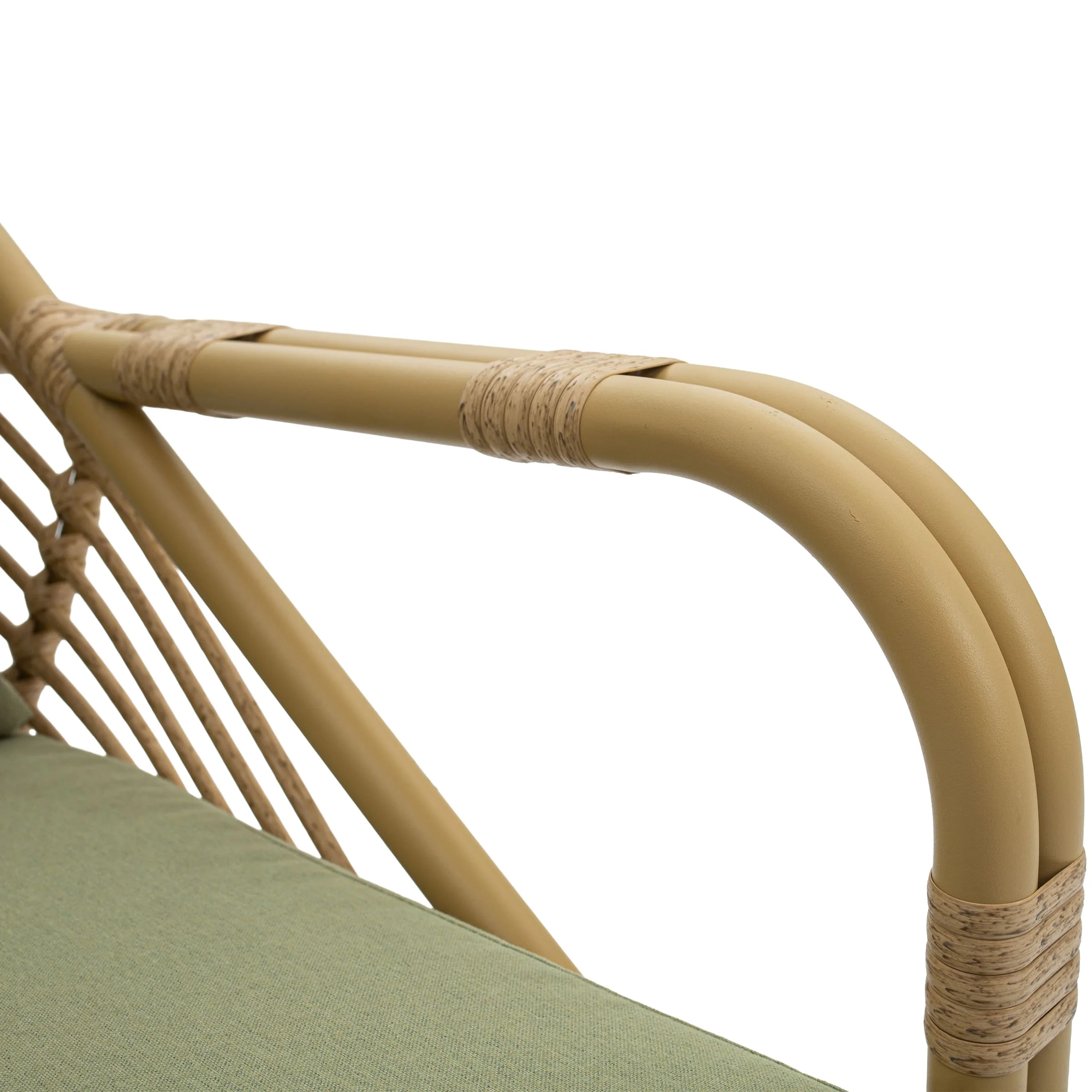 Patio Rope Chairs Set with Storage Table 3 PCS - 25012SE - Image 9