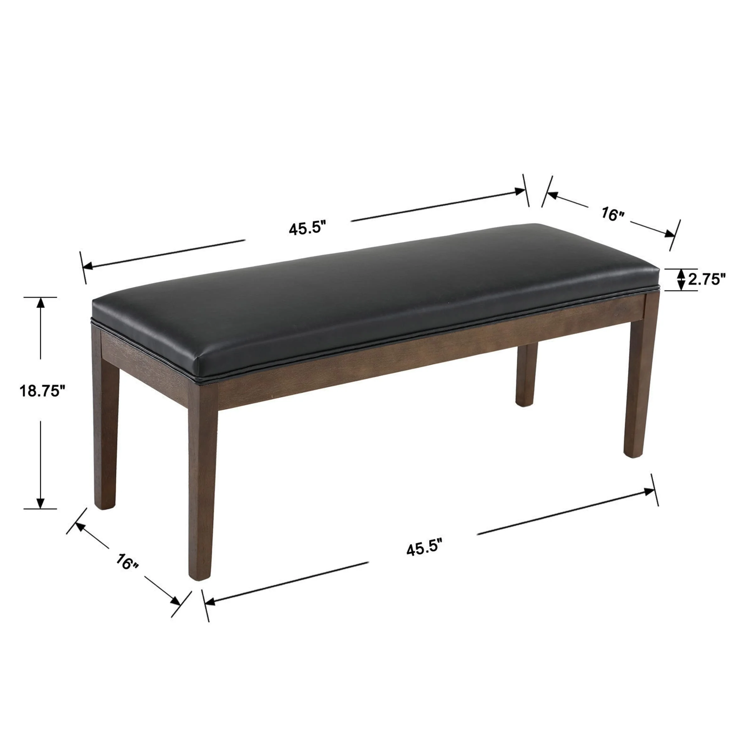 Farmhouse Multifunction Bench - 2565BH - Image 26