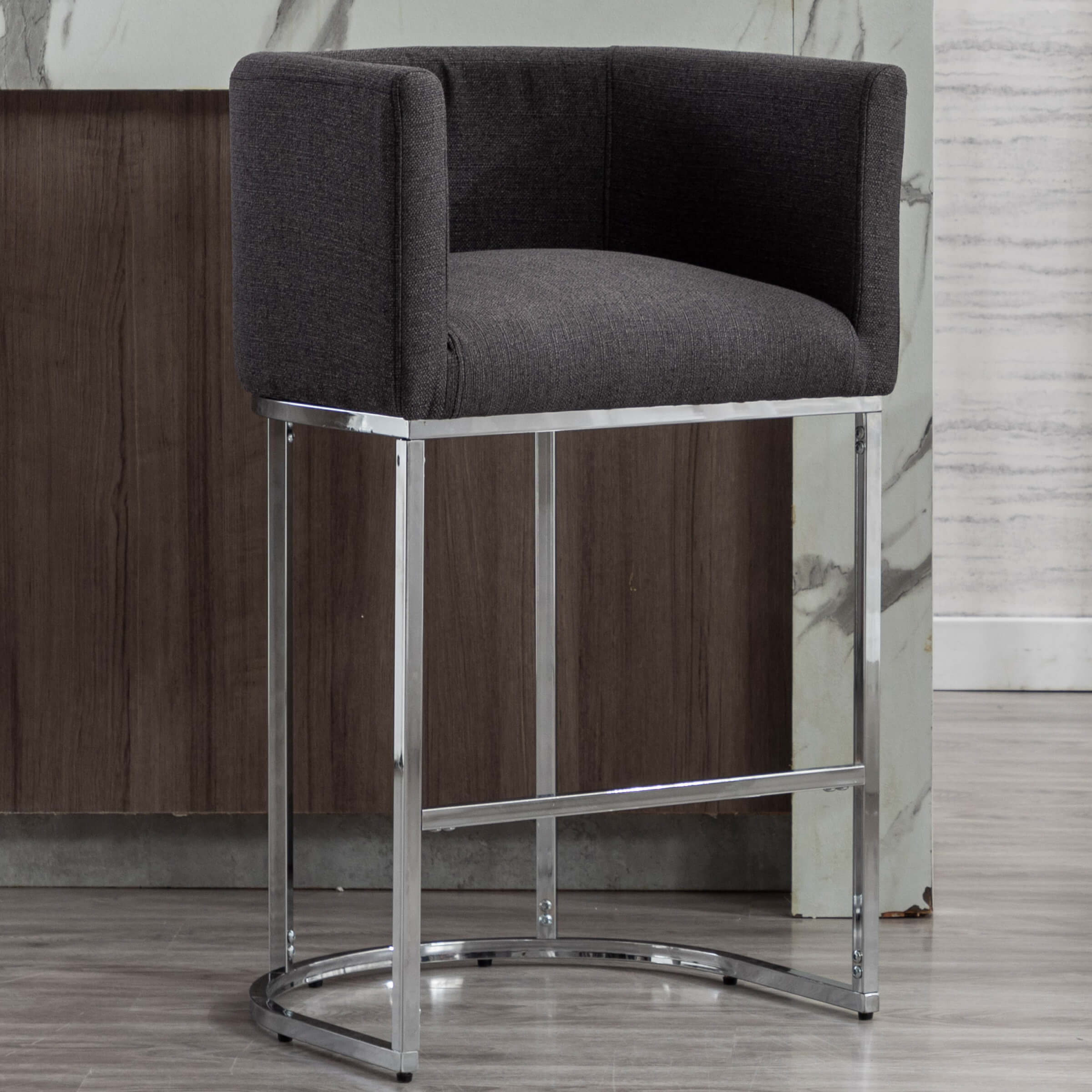 24"H-32"H Metal Frame Counter Stool 1 PCS - 5690 - Image 104