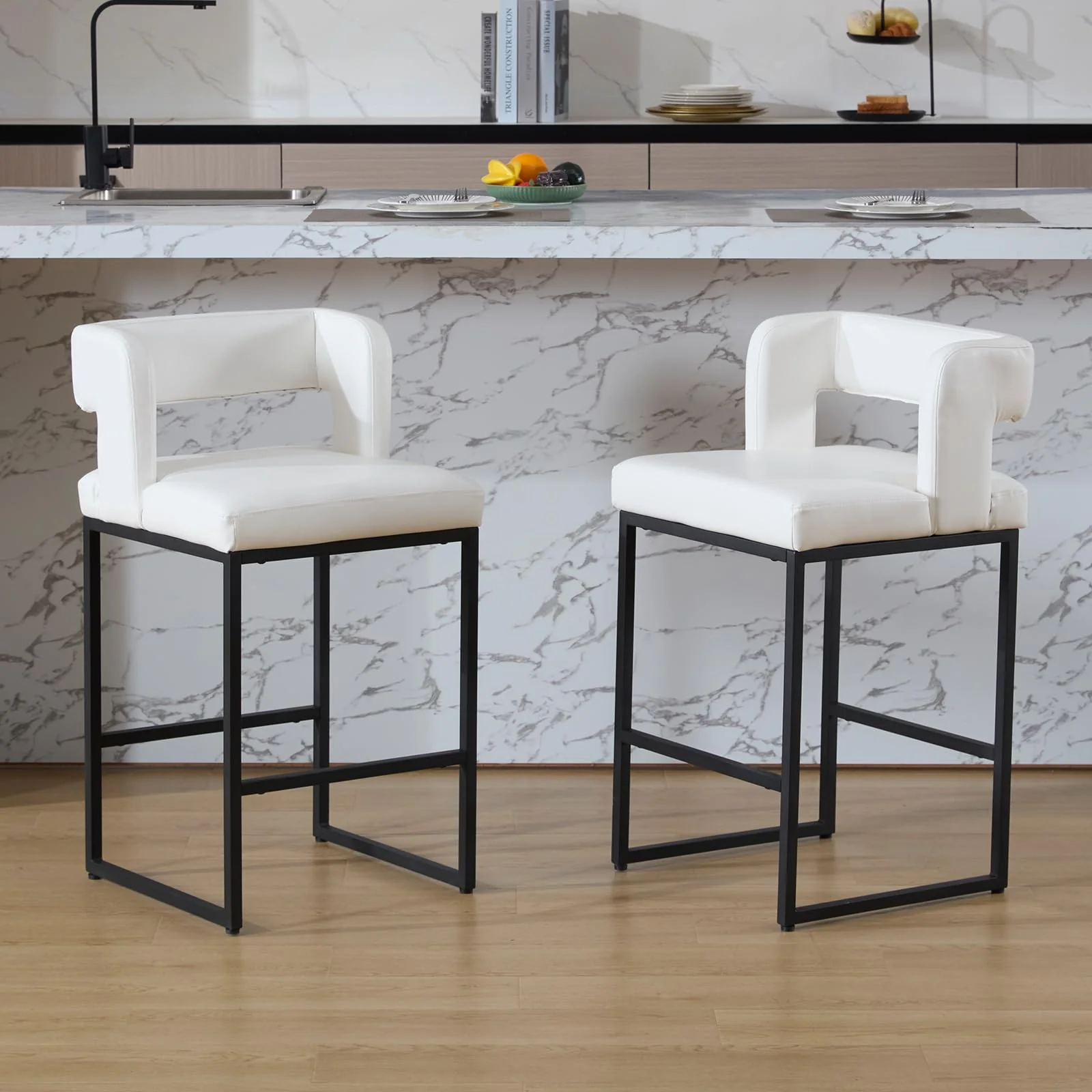 26”H Barrel Counter Stools Set of 2 - 31035CS - Image 10