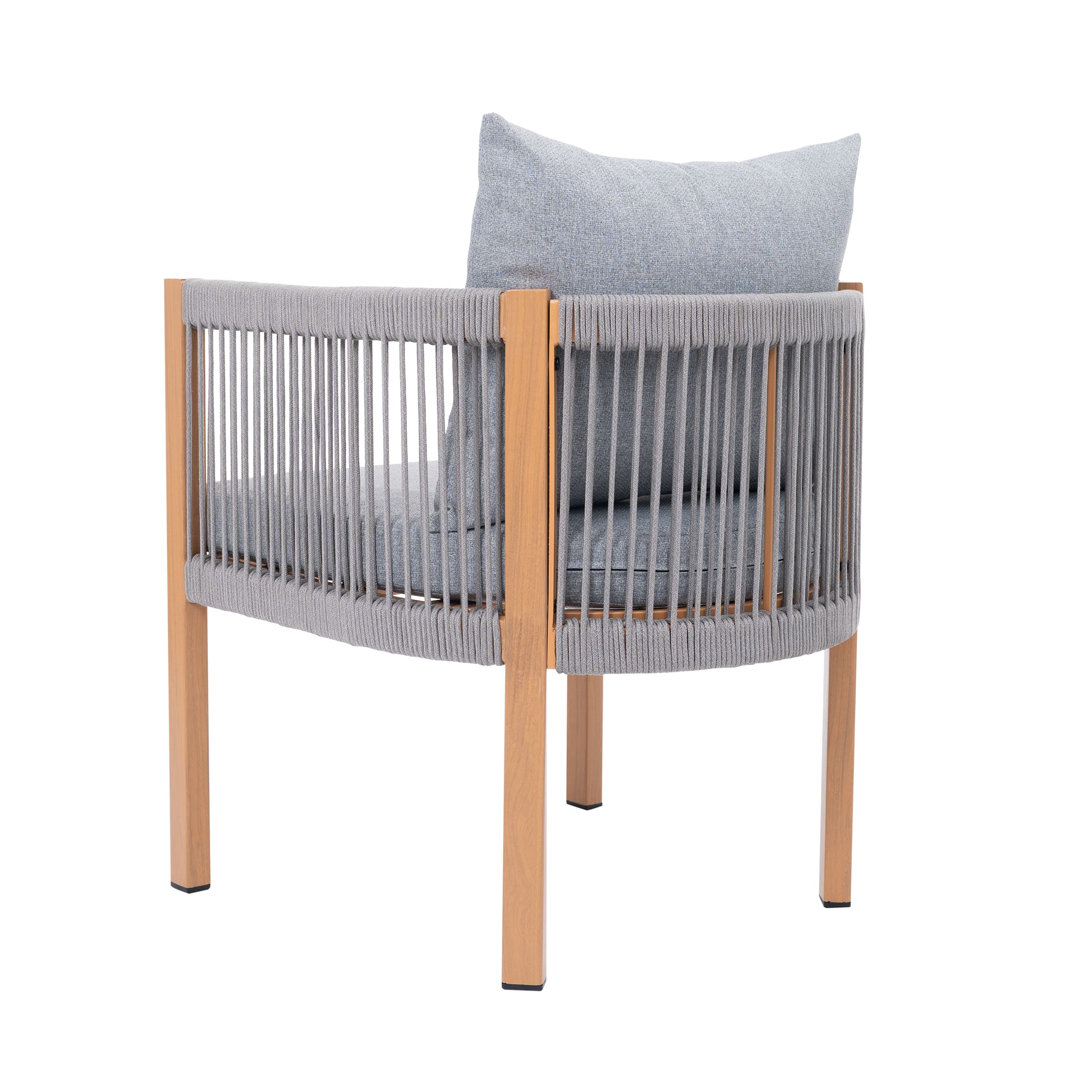 Outdoor Rope Patio Chairs Set of 2 - 25004DC - Image 13