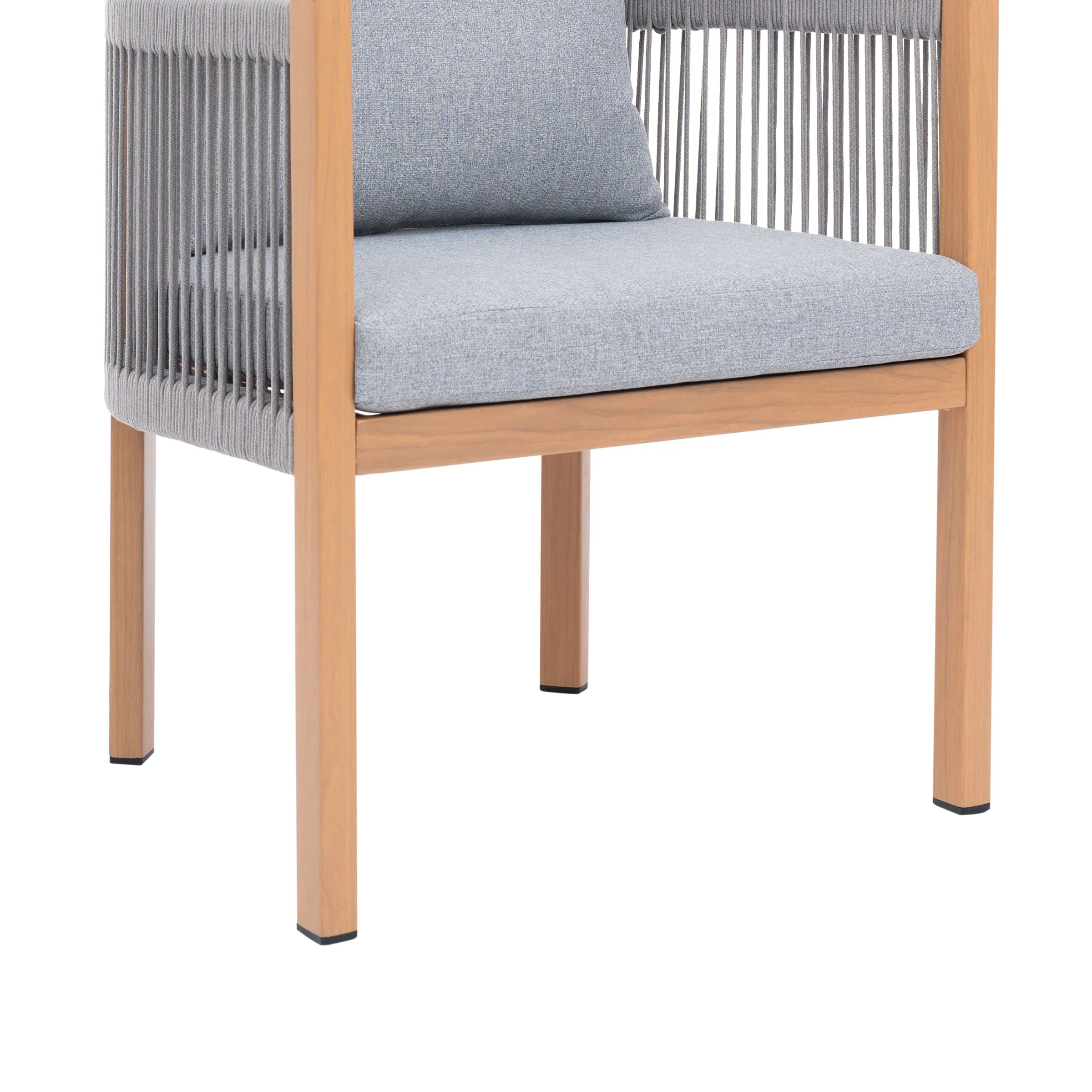Outdoor Rope Patio Chairs Set of 2 - 25004DC - Image 15