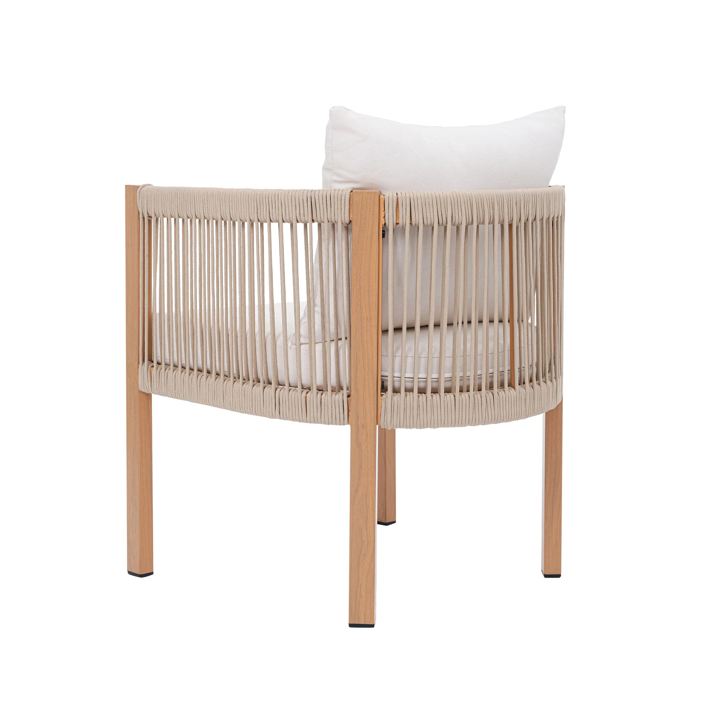 Outdoor Rope Patio Chairs Set of 2 - 25004DC - Image 5