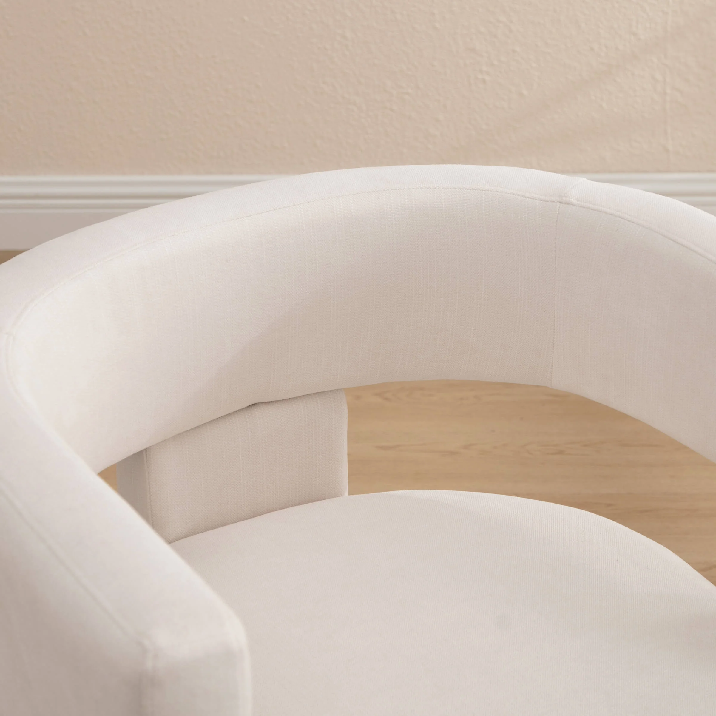 Modern Open Back Barrel Accent Chair 1 PCS - 7030AC - Image 5
