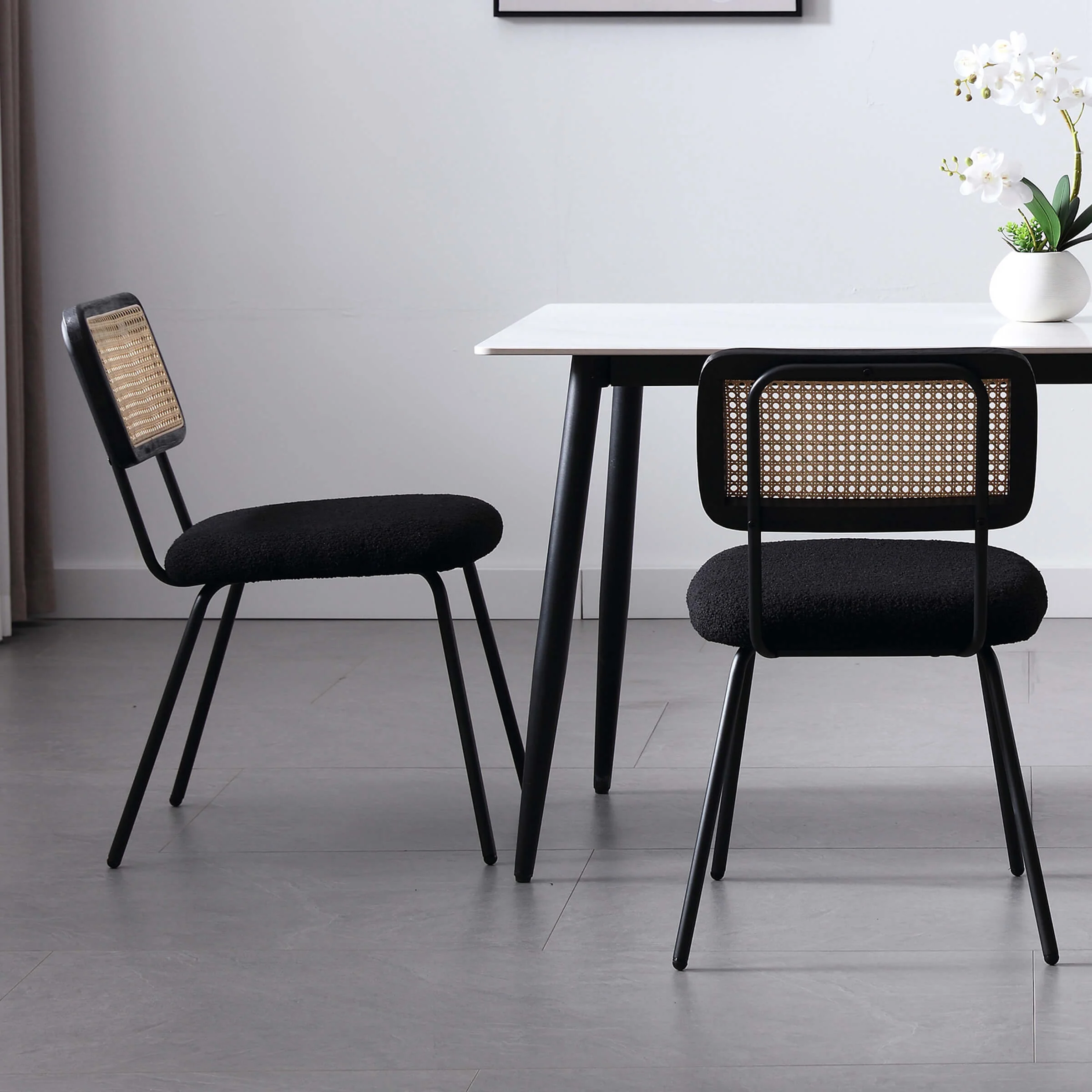 Rattan Back Dining Chairs - 5343DC - Image 10