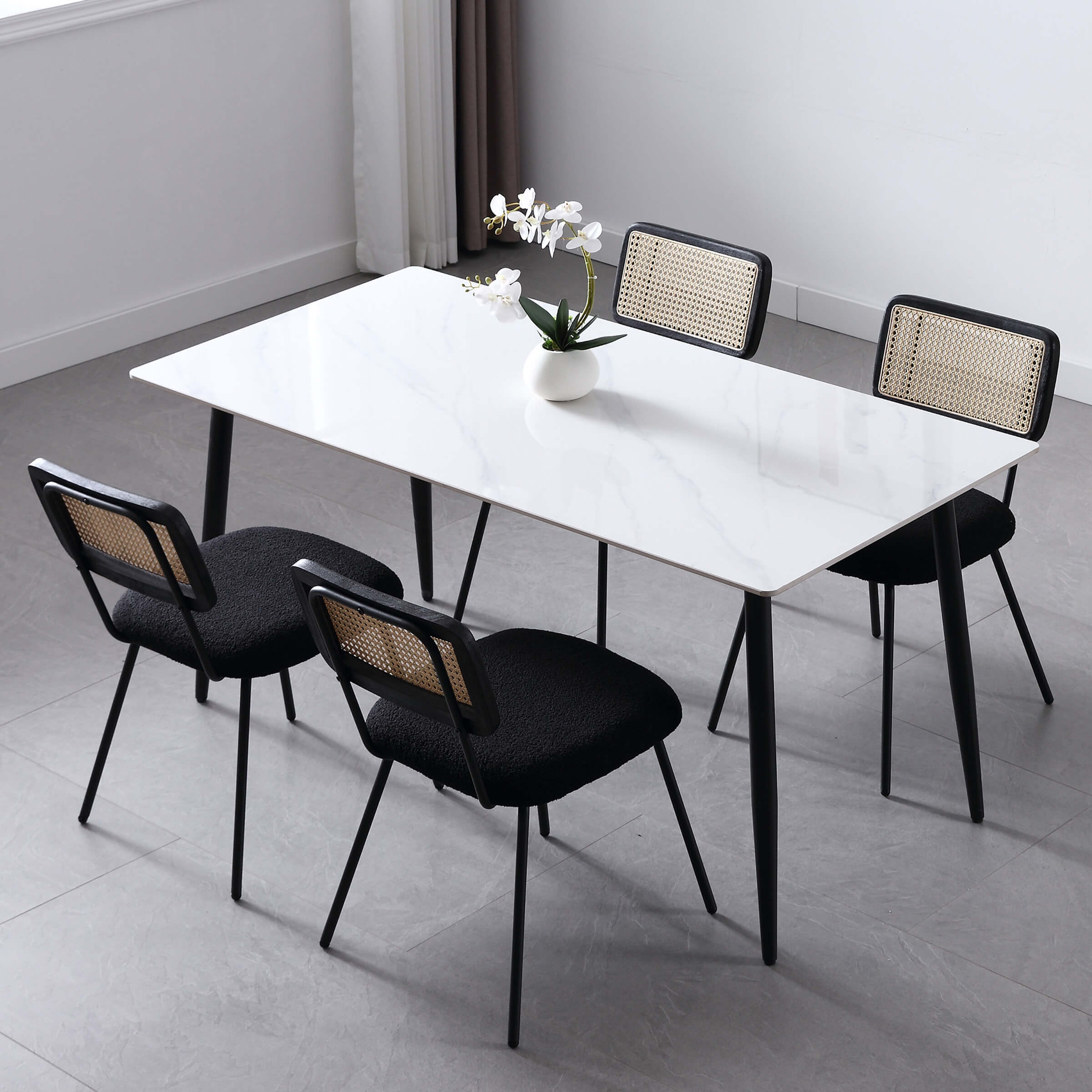 Rattan Back Dining Chairs - 5343DC - Image 12