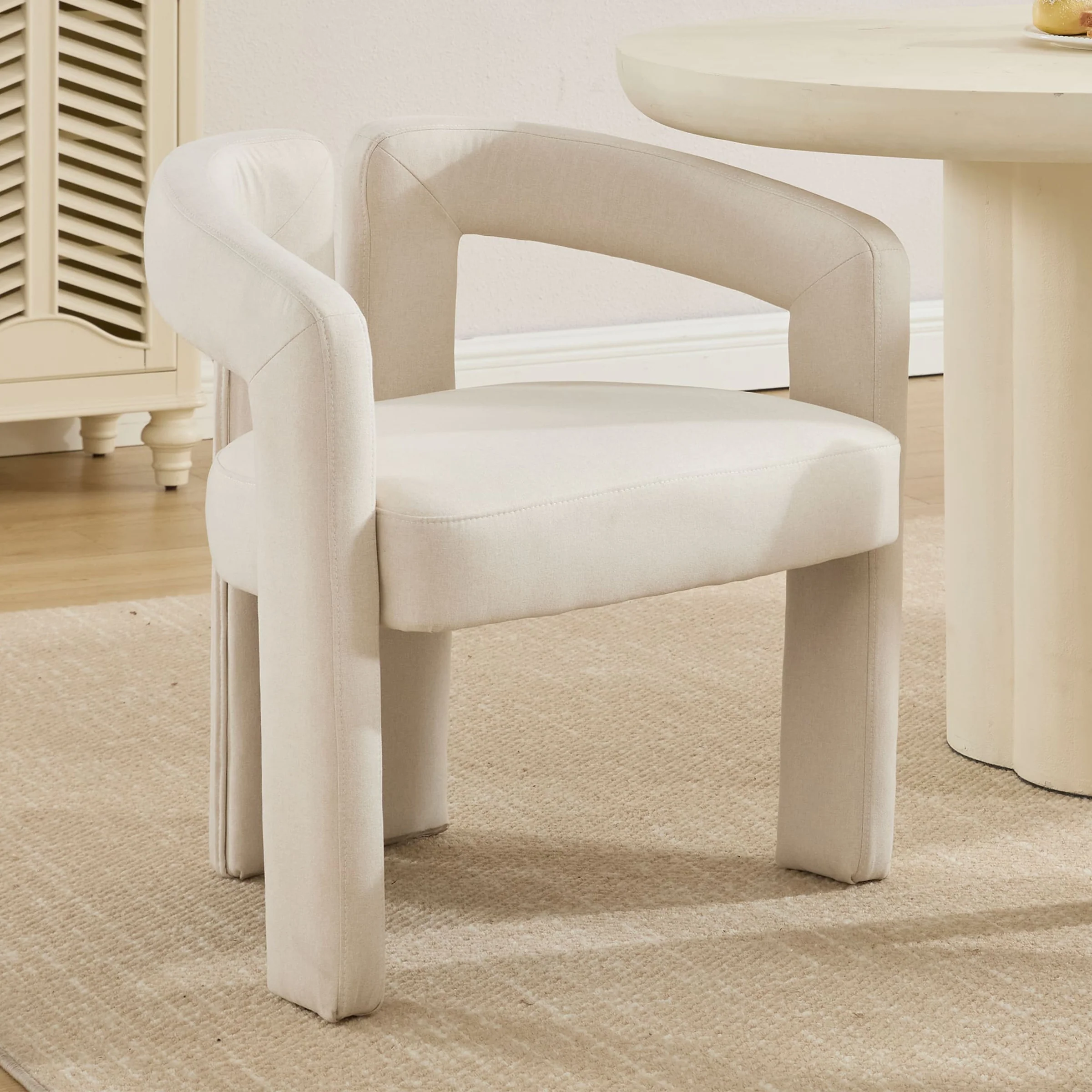 Modern Barrel Dining Chair 1 PCS - 10068DC - Image 14