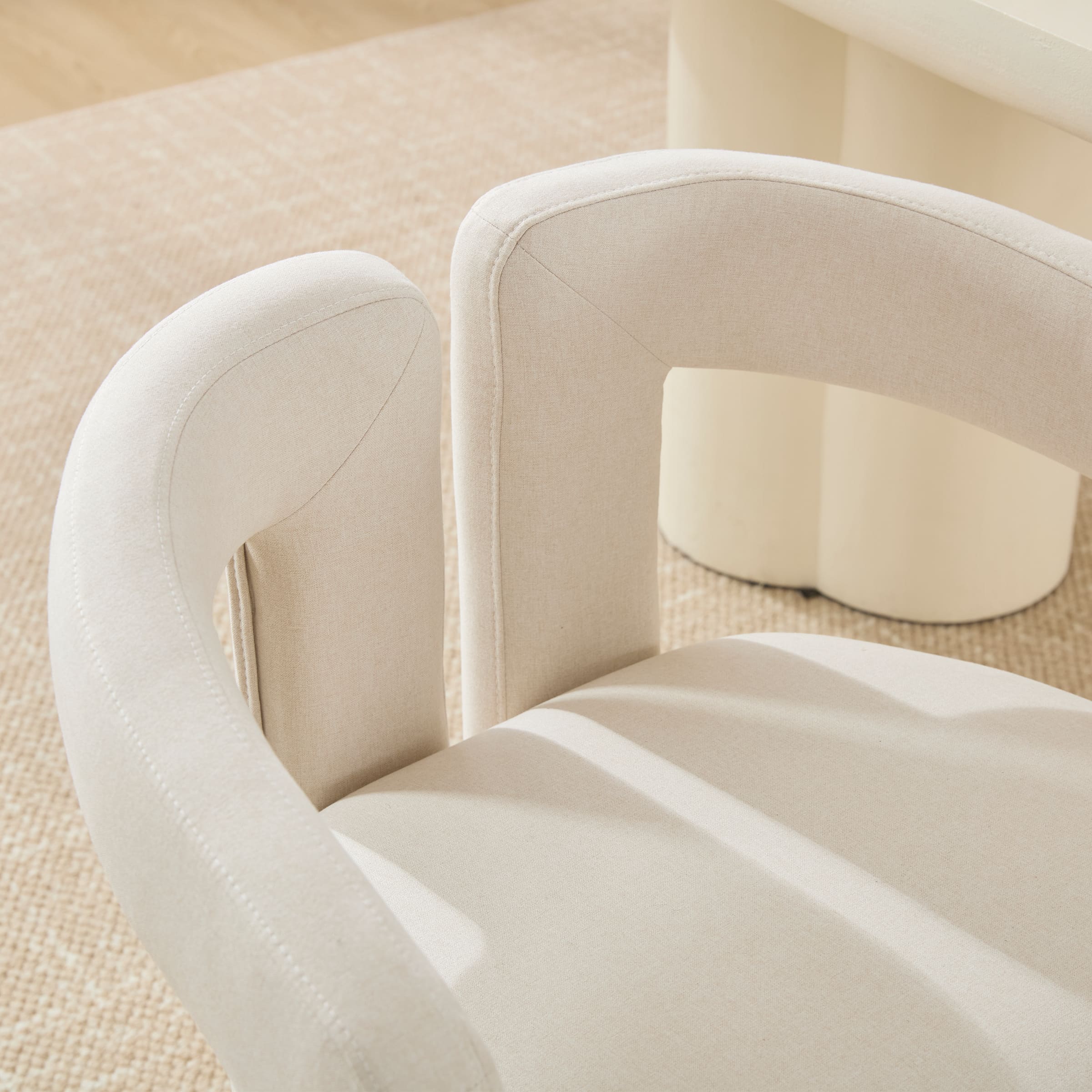 Modern Barrel Dining Chair 1 PCS - 10068DC - Image 19
