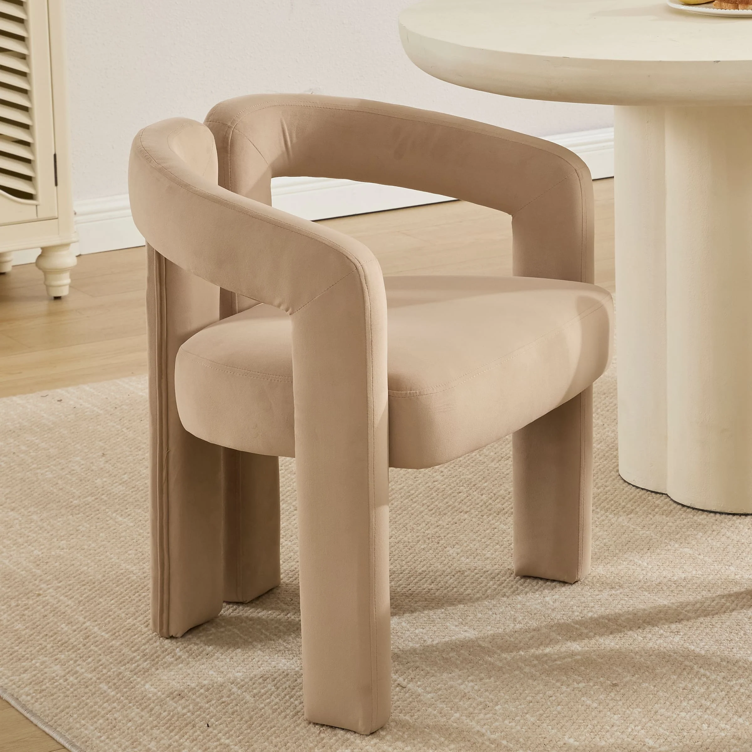 Modern Barrel Dining Chair 1 PCS - 10068DC - Image 24