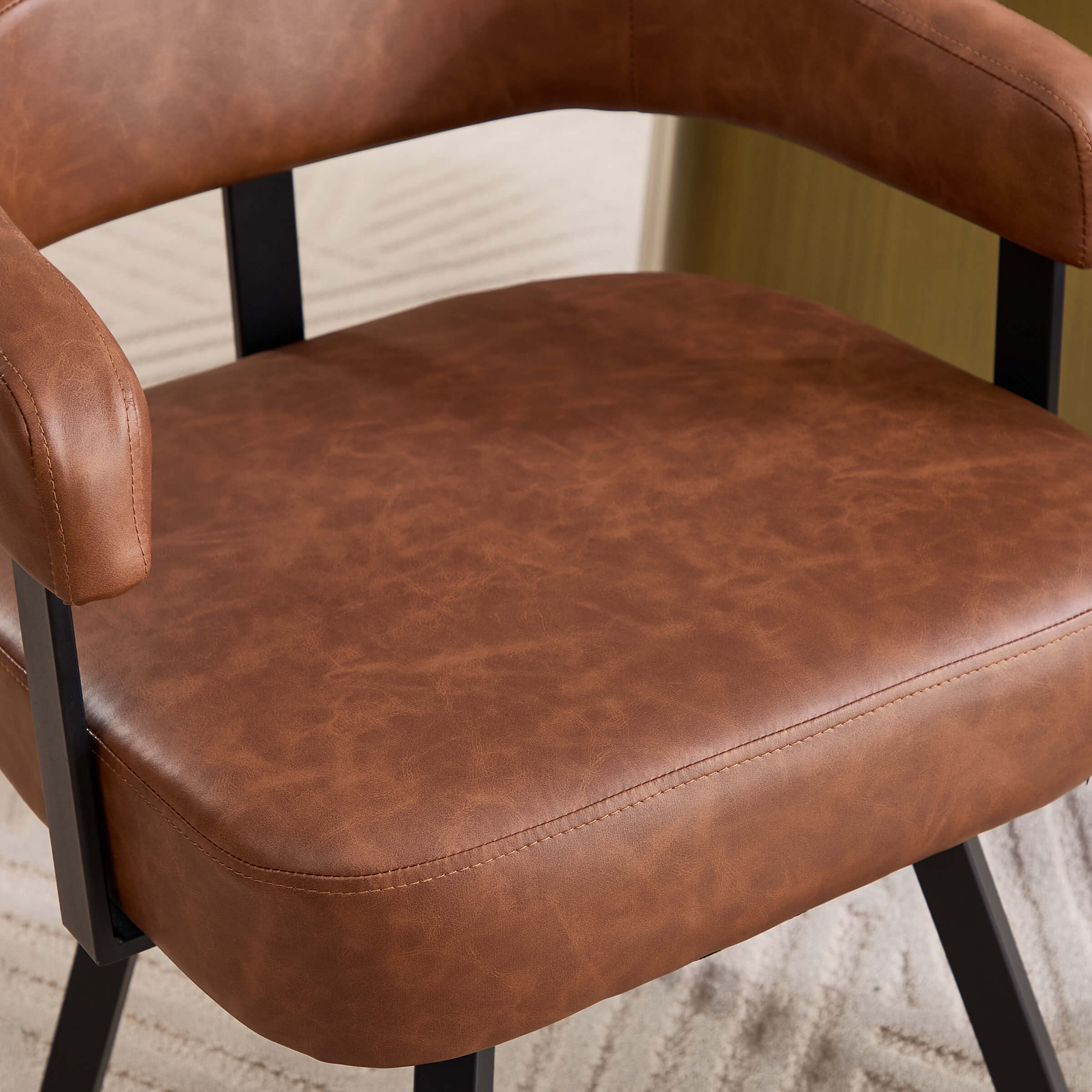 Modern Barrel Dining Chairs Set of 2 - 20081DC - Image 20