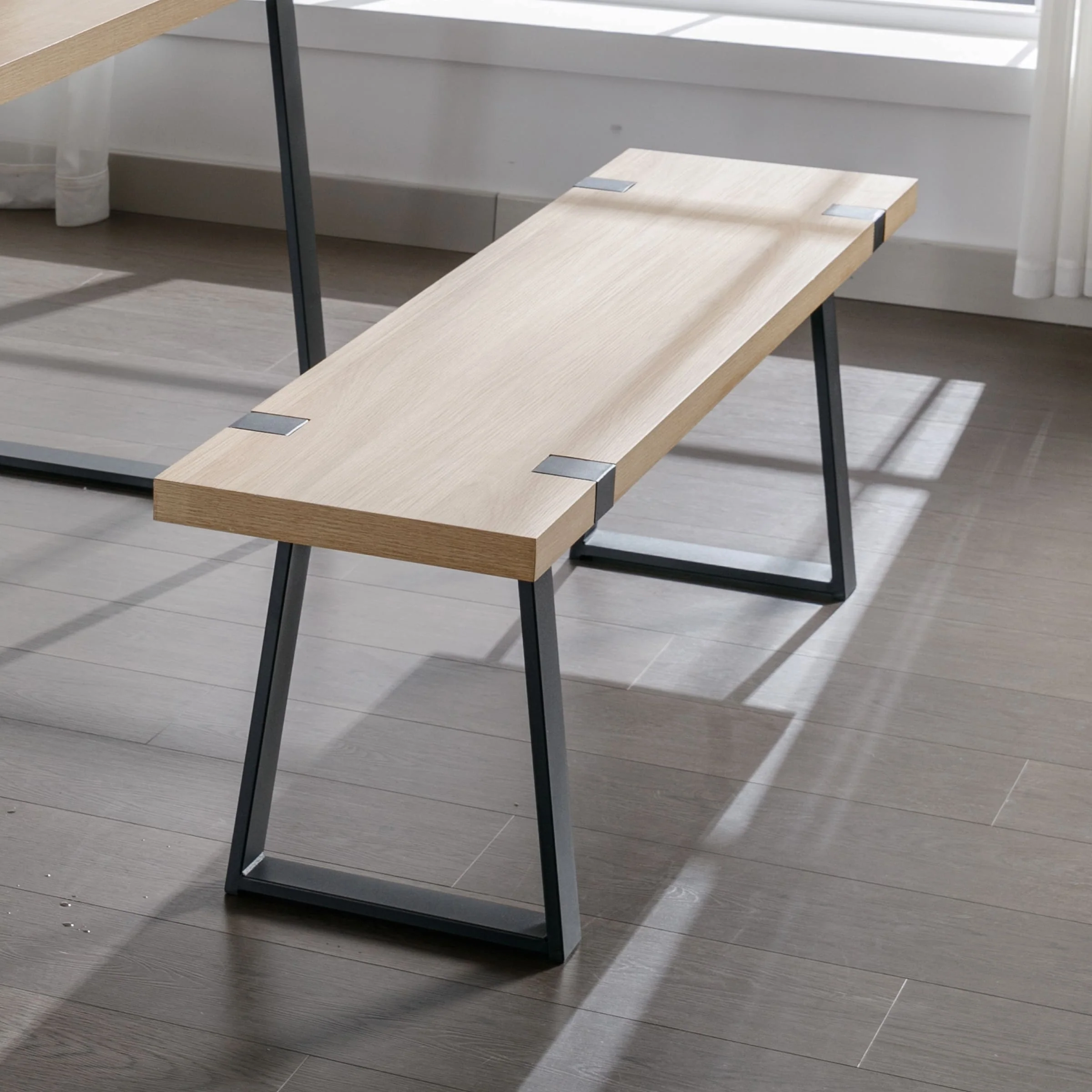 60"W Wood Dining Bench - XXX13BH - Image 10
