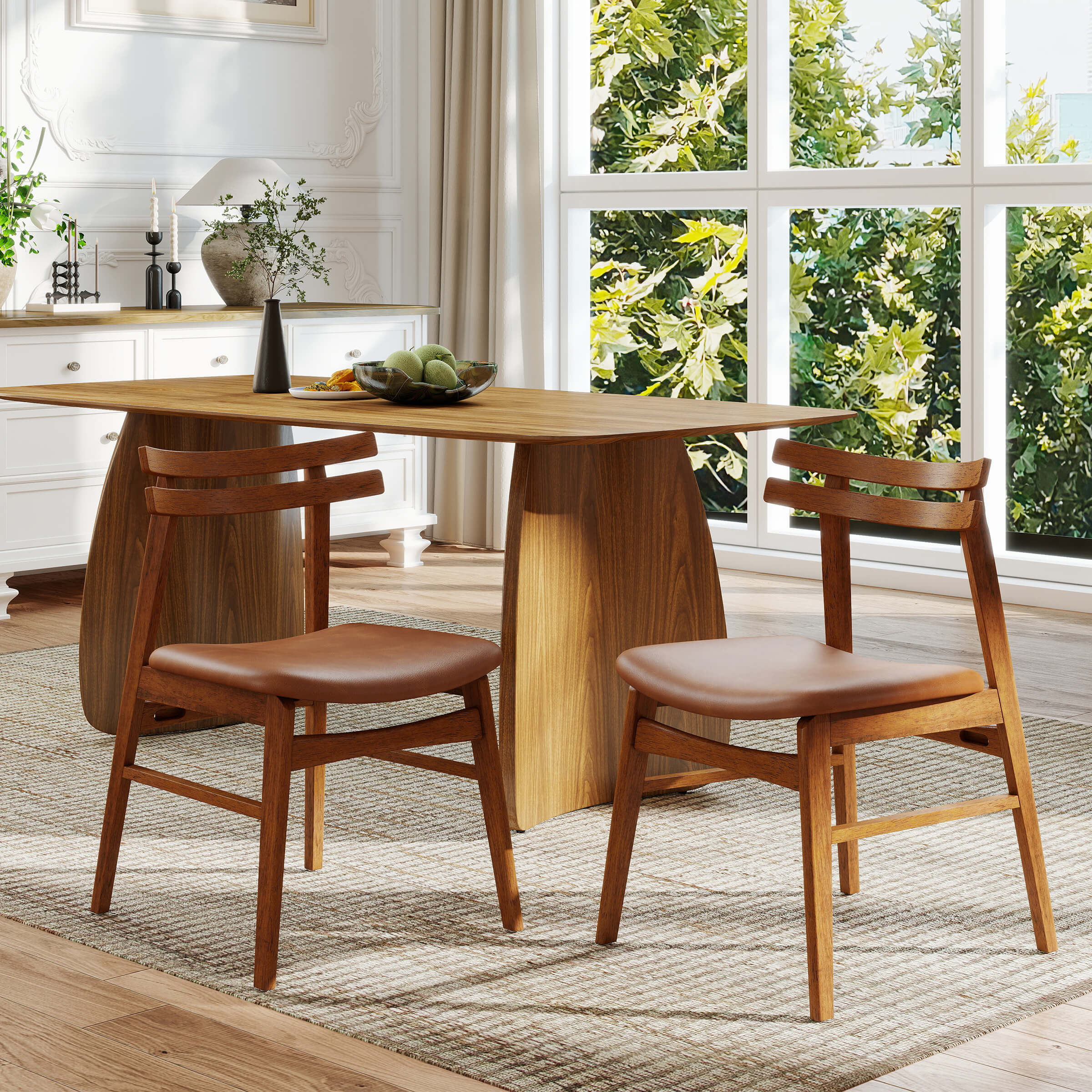 Dining Chairs with Curved Open Back - 60131DC - Image 16