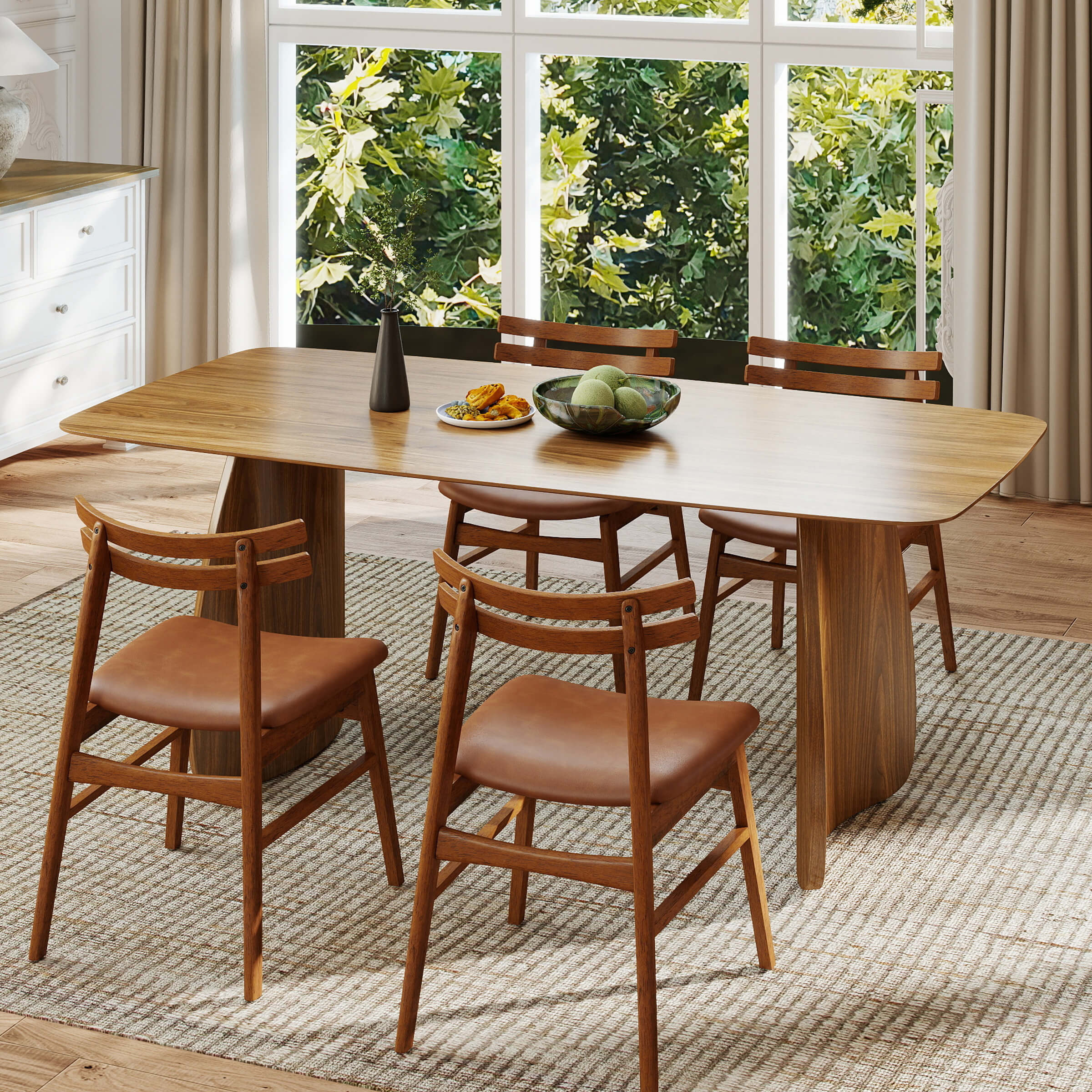 Dining Chairs with Curved Open Back - 60131DC - Image 17