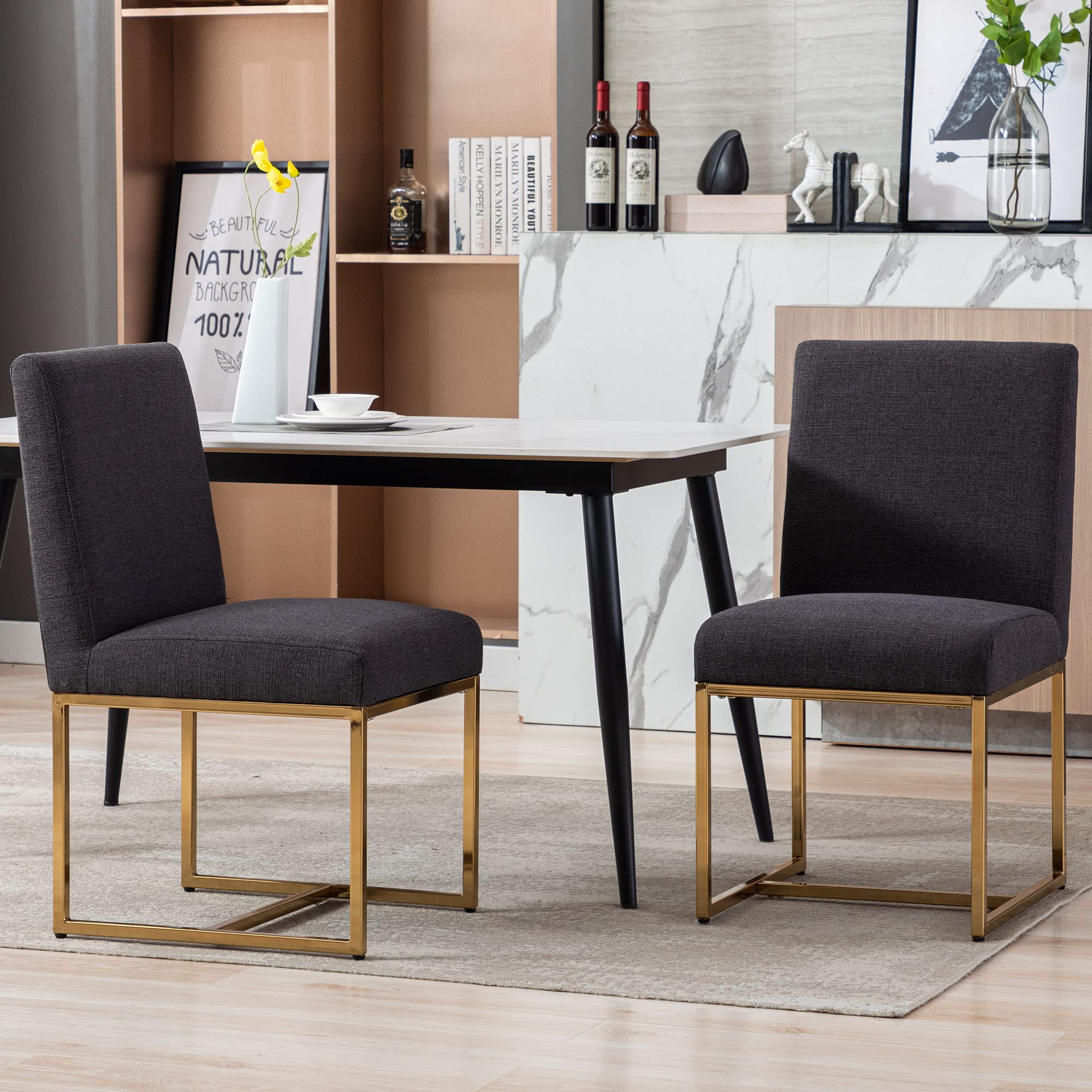 Modern Upholstered Dining Chairs Set of 2 - 1488DC - Image 14