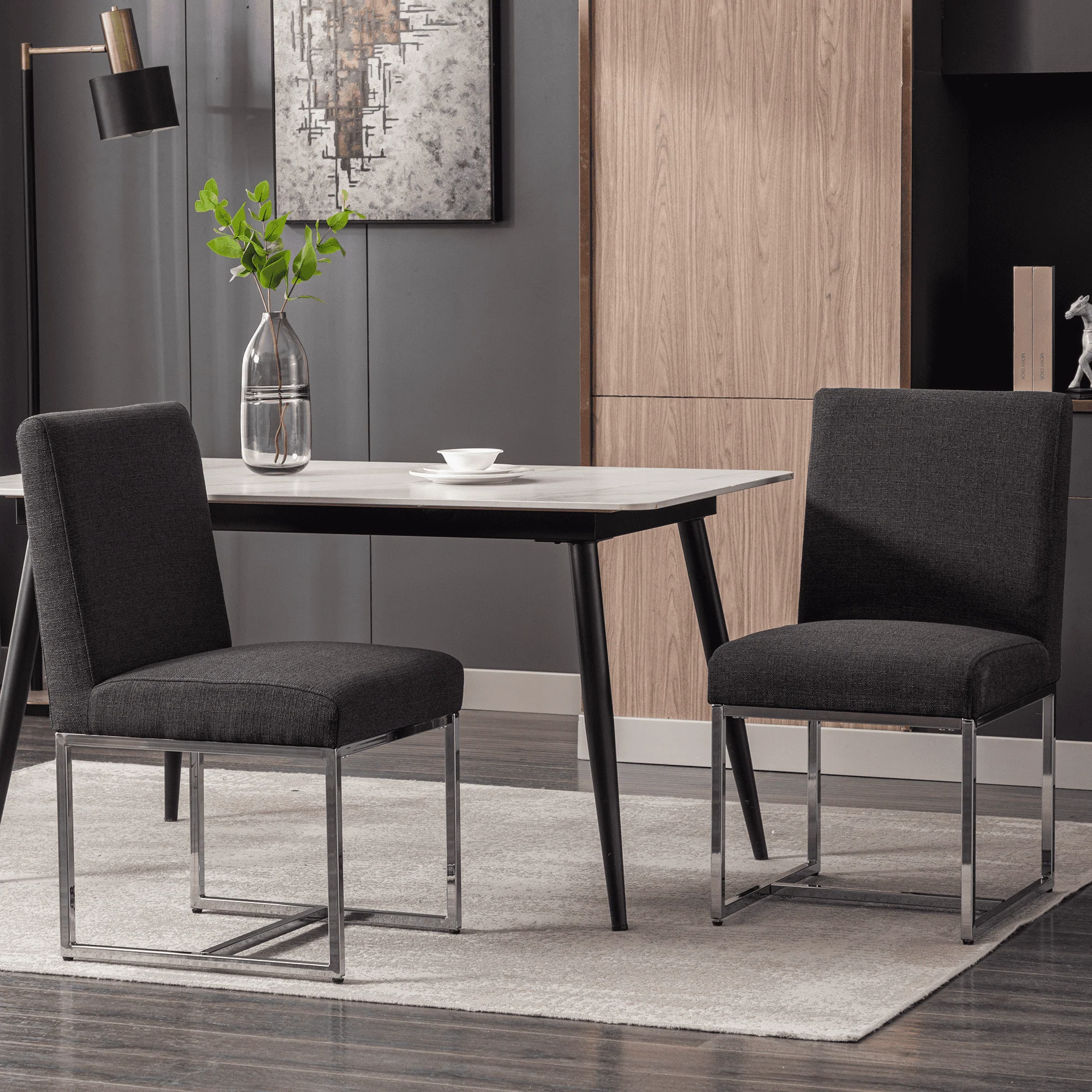 Modern Upholstered Dining Chairs Set of 2 - 1488DC - Image 38