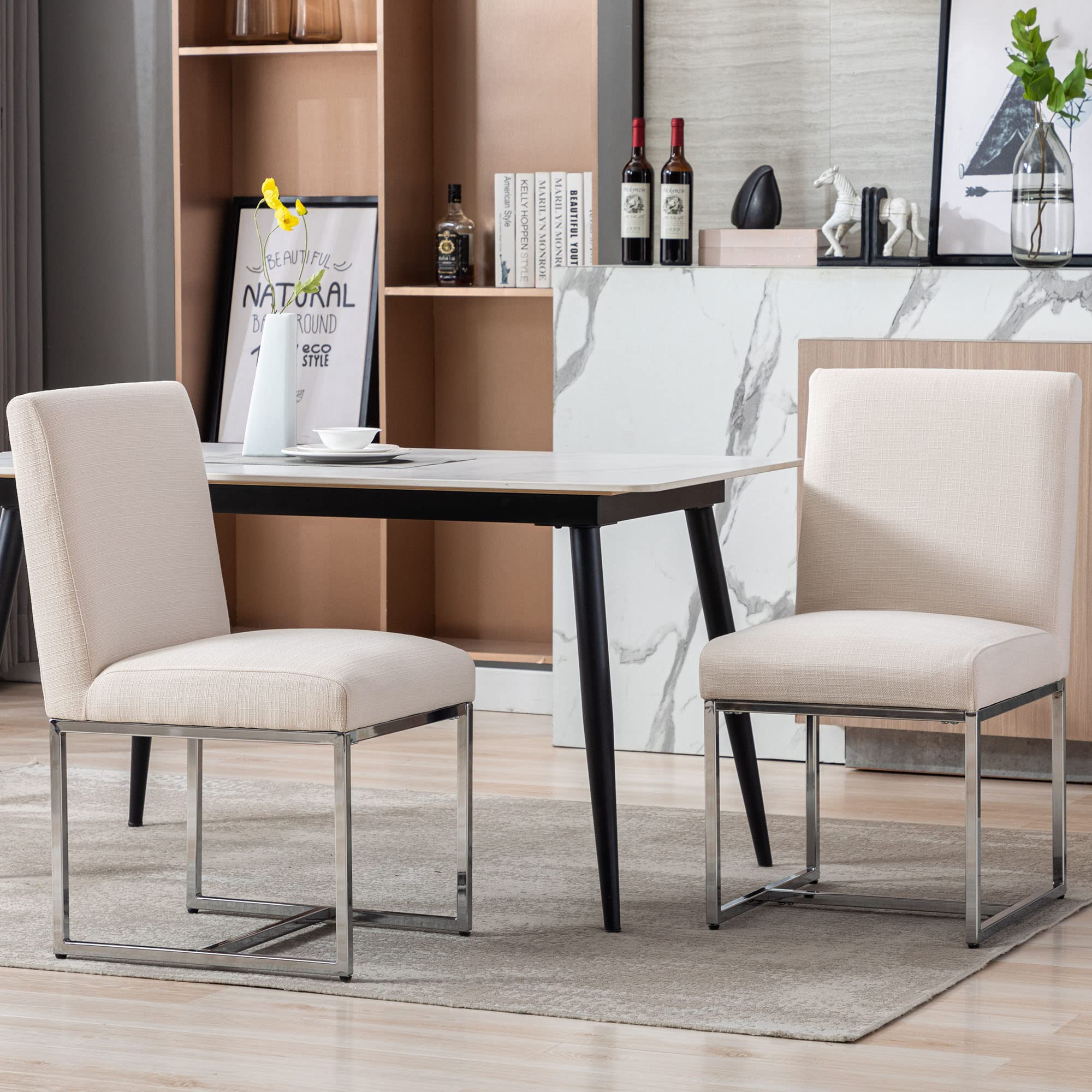 Modern Upholstered Dining Chairs Set of 2 - 1488DC - Image 45