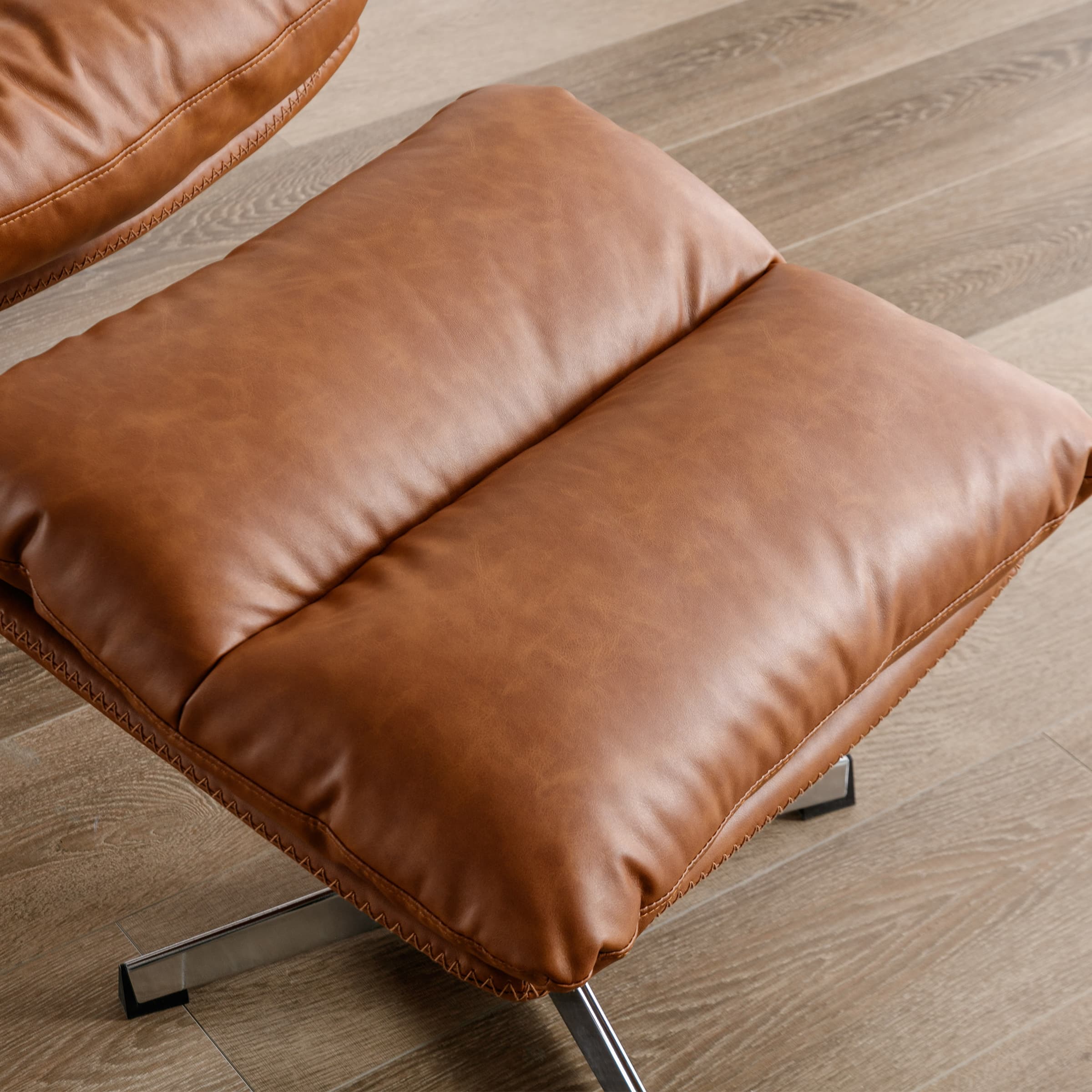Swivel Accent Chair with Ottoman - 19119AO - Image 13
